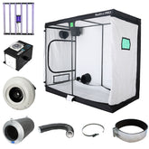 Grow Tent 2.4m x 1.2m x 2m Complete Kits